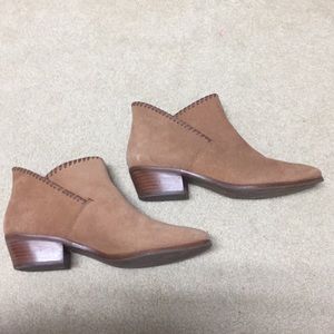 Jack Rogers Sadie Tan Ankle Boots Sz9